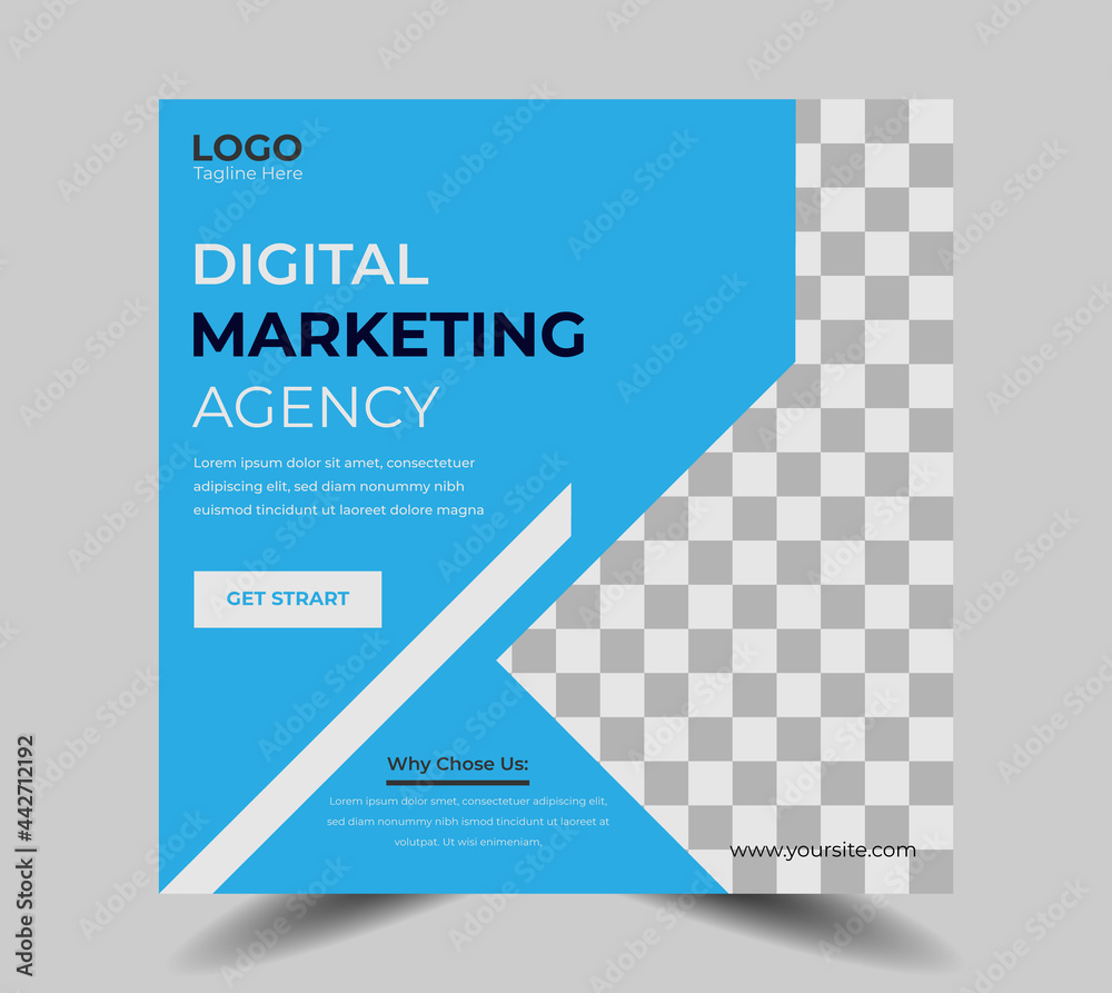 Social media template banner design. Digital marketing vector template design. Social media template banner design. Digital marketing vector template design.