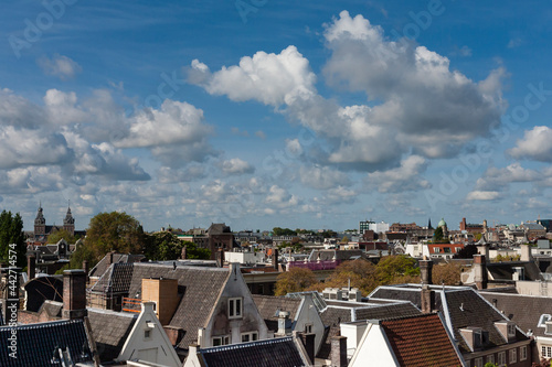 Stadsbeeld van Amsterdam, Cityscape of Amsterdam © AGAMI