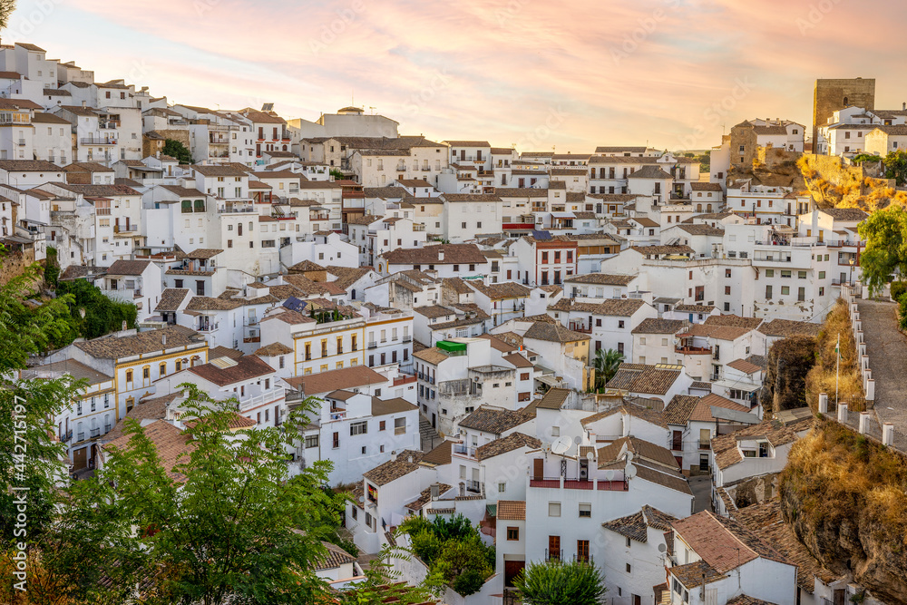 Cityscape of Setenil de las Bodegas, Andalucia, Spain