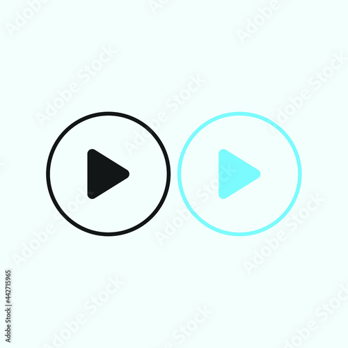 Free Download play button icon - GFXLoad