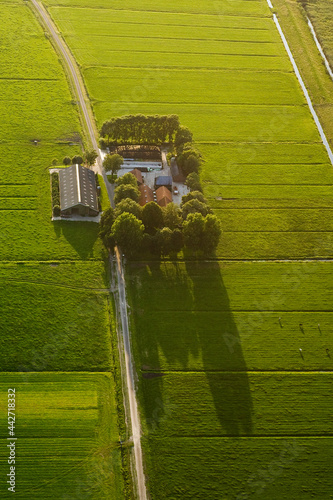 Landschap van Noord-Holland; Landscape of Noord-Holland photo