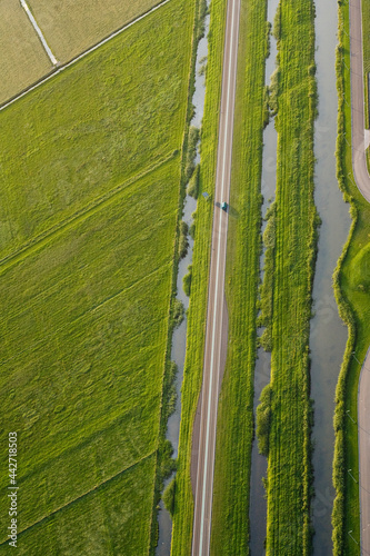 Landschap van Noord-Holland; Landscape of Noord-Holland photo