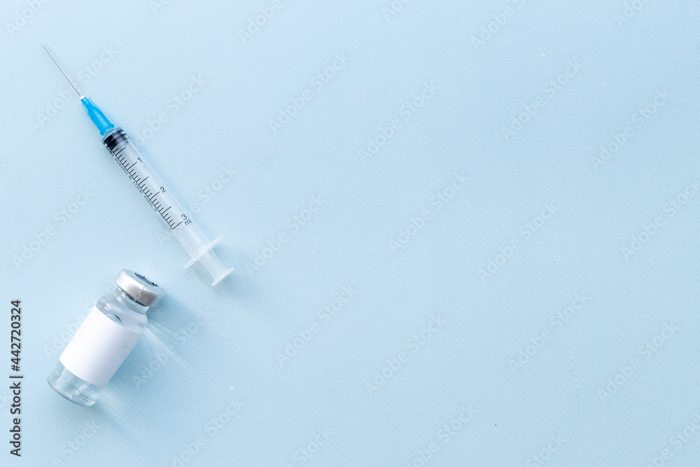 Coronavirus vaccine vial bottle for injection Coronavirus vaccine vial bottle for injection