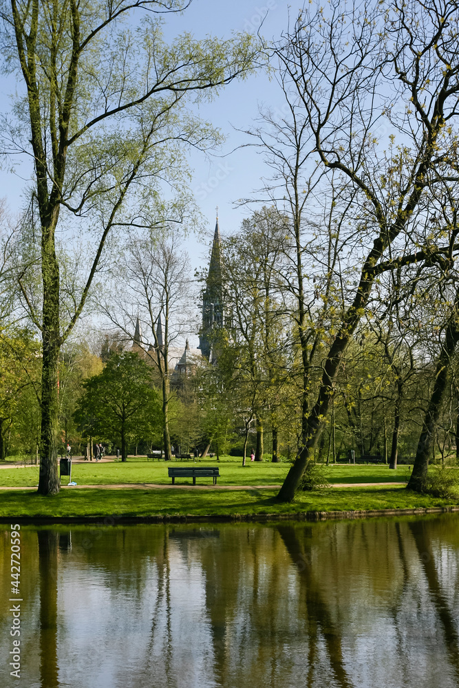 Stadspark in Amsterdam, Citypark in Amsterdam Stadspark in Amsterdam, Citypark in Amsterdam
