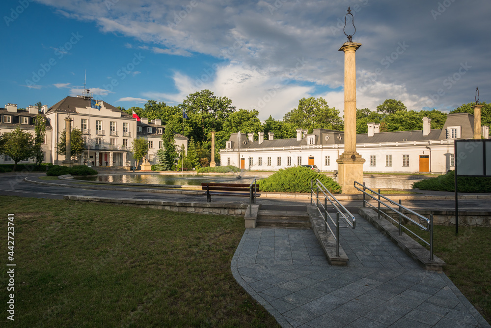 Historic palace in Kozienice, Mazowieckie, Poland