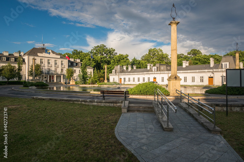 Obraz na płótnie Historic palace in Kozienice, Mazowieckie, Poland w salonie