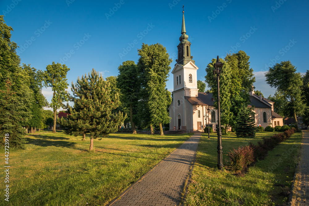 Roman Catholic Church of St. Cross in Kozienice, Mazowieckie, Poland