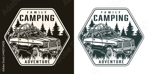 Adventure time monochrome vintage badge