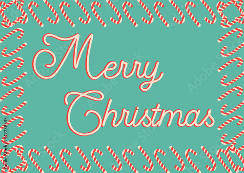 Christmas and Happy New Year templates. Trendy retro style. design template.