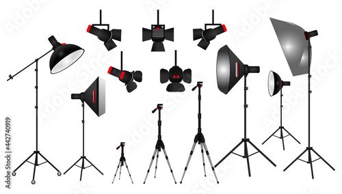realistic photo studio white blank background isolated