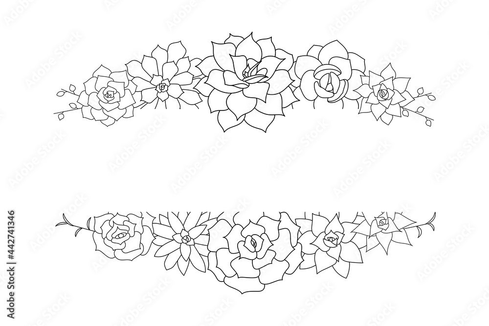 Desert Clipart Border