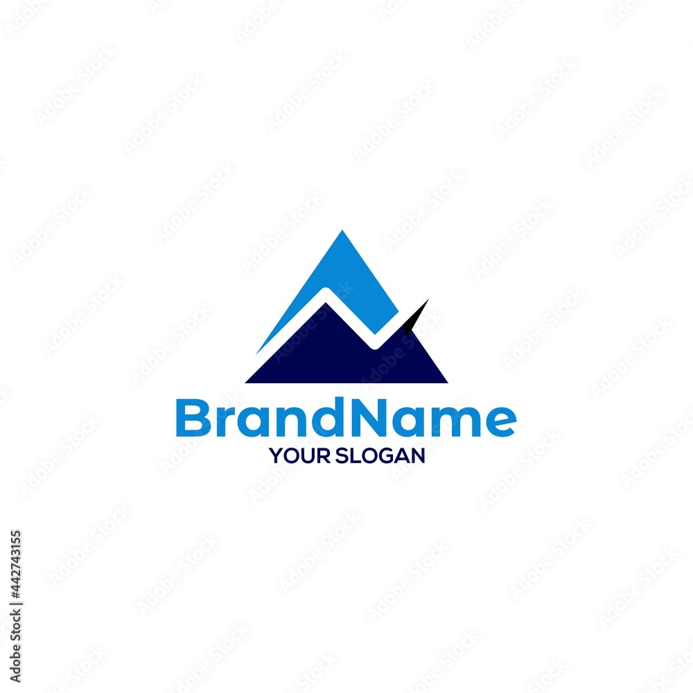 N Peak Logo Design Vector N Peak Logo Design Vector