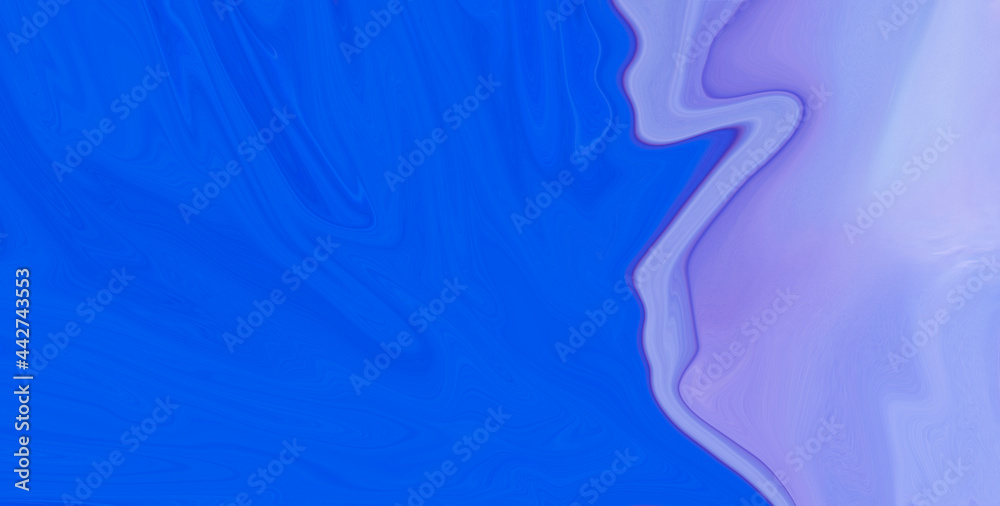 Wave Curve Abstract Pattern Blue purple Background