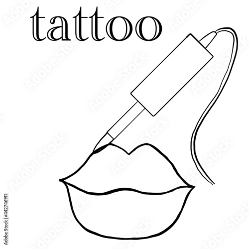 tattoo master, tattoo master, permanent tattoo master, eyebrow tattoo, eyebrows of different types,tattoo machines of different types, logo for tattoo studio, flyer for permanent tattoo master, pictur