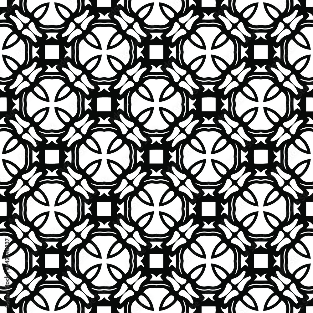 floral seamless pattern background.Geometric ornament for wallpapers and backgrounds. Black and white
pattern. floral seamless pattern background.Geometric ornament for wallpapers and backgrounds. Black and white
pattern.