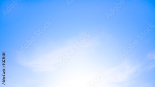 Background sky gradient cloud, Bright and enjoy your eye with the sky refreshing in Phuket Thailand.