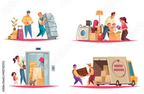 House Moving Concept