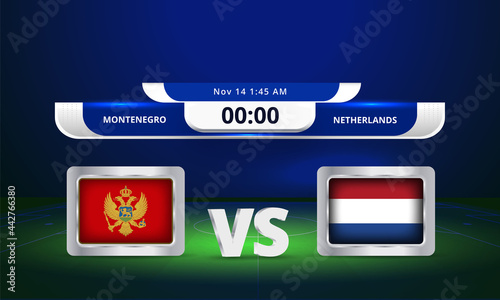 Fifa world cup Qualifier Montenegro vs Netherlands 2022 Football Match