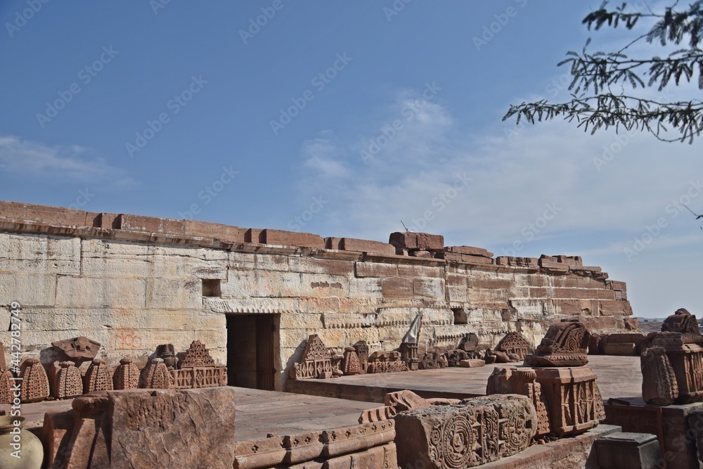 Mandore fort, jodhpur,rajasthan,india,asia