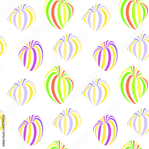 Pattern with multicolored sweets for design, wallpaper, background, layout, brochures, posters, patterns, textures, decor, textiles, fabrics, banners, templates