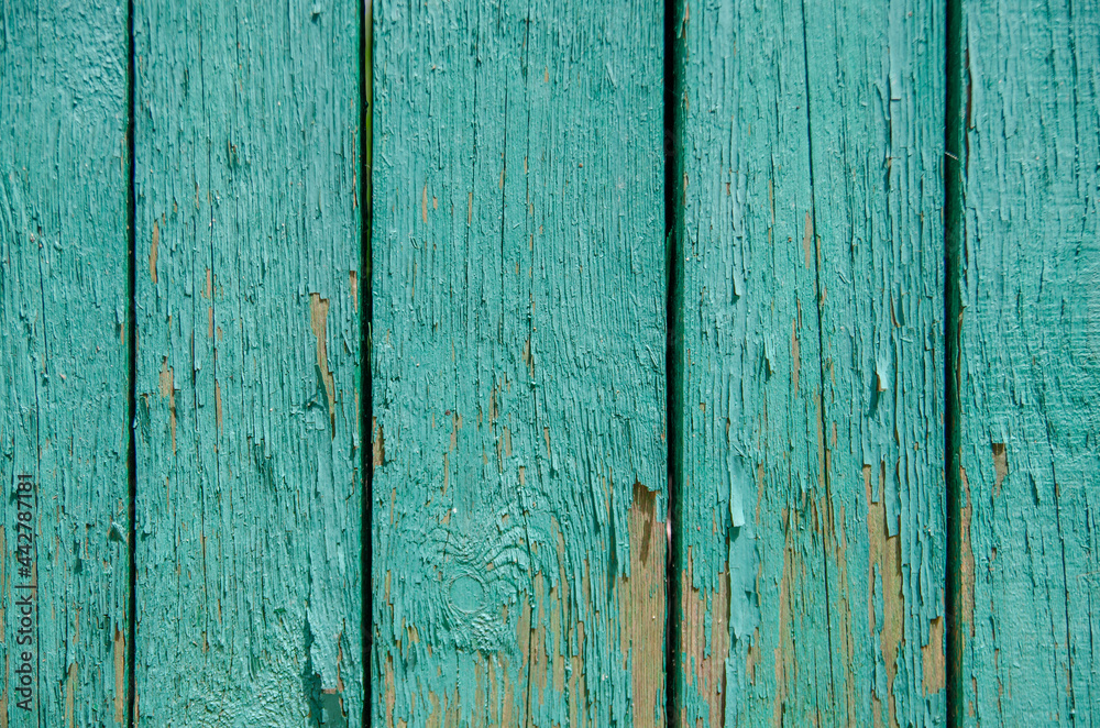 Wooden green background. Old painted wall Wooden green background. Old painted wall