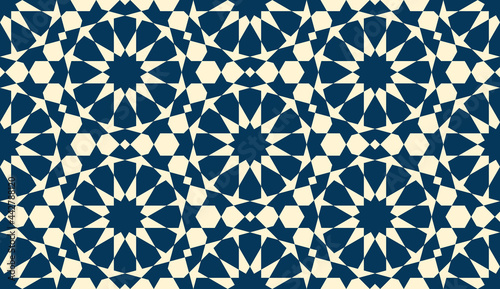 Geometric Islamic Seamless Pattern