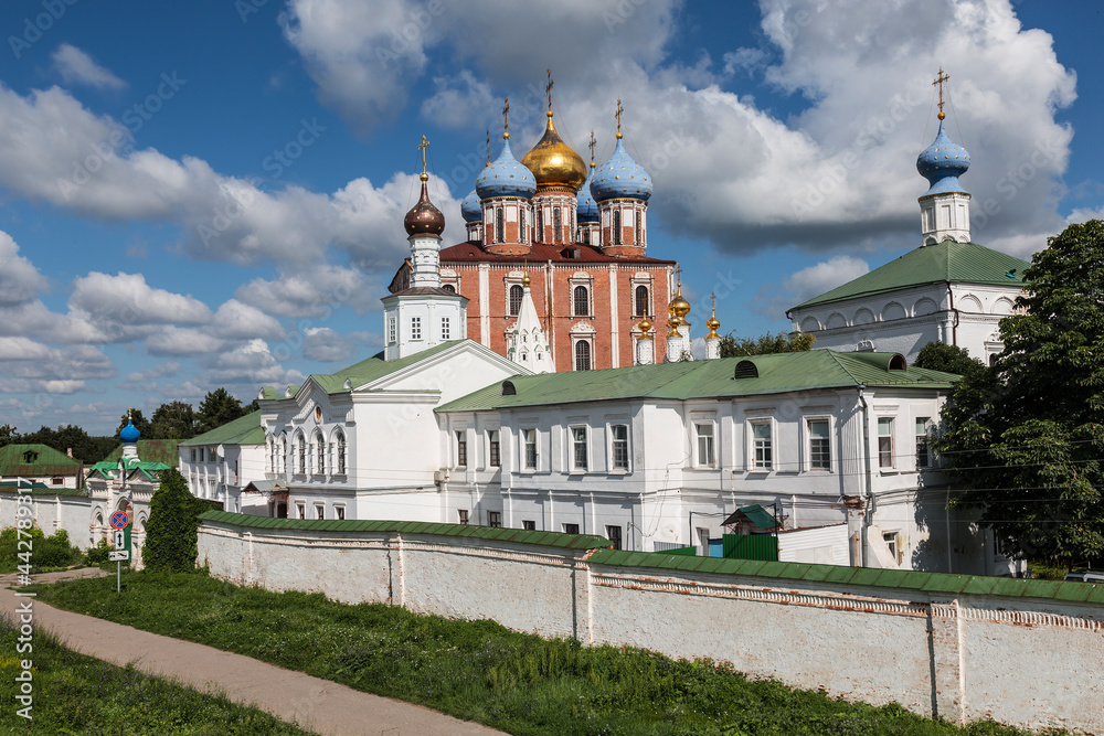 View of the Ryazan Kremlin. Ryazan Historical and Architectural Museum-Reserve. Ryazan. Russia