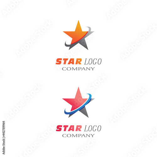 Free Download star logo design / emblem logo design inspiration - GFXLoad
