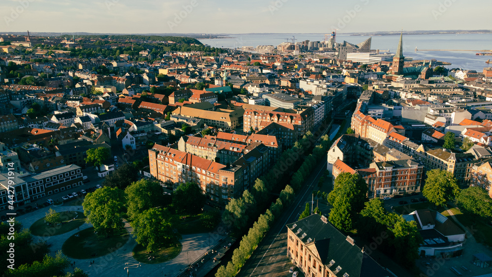 Fototapeta premium Cityscape of Aarhus