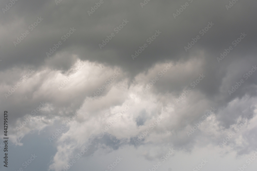 Obraz premium Dark clouds Background. Dramatic Storm Clouds