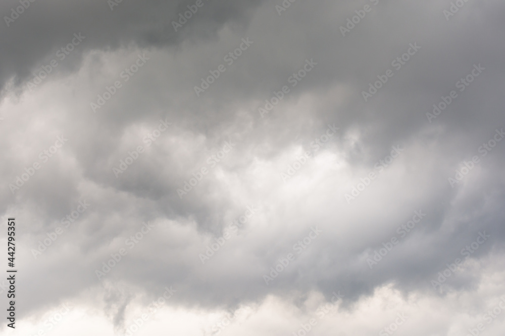 Fototapeta premium Dark clouds Background. Dramatic Storm Clouds