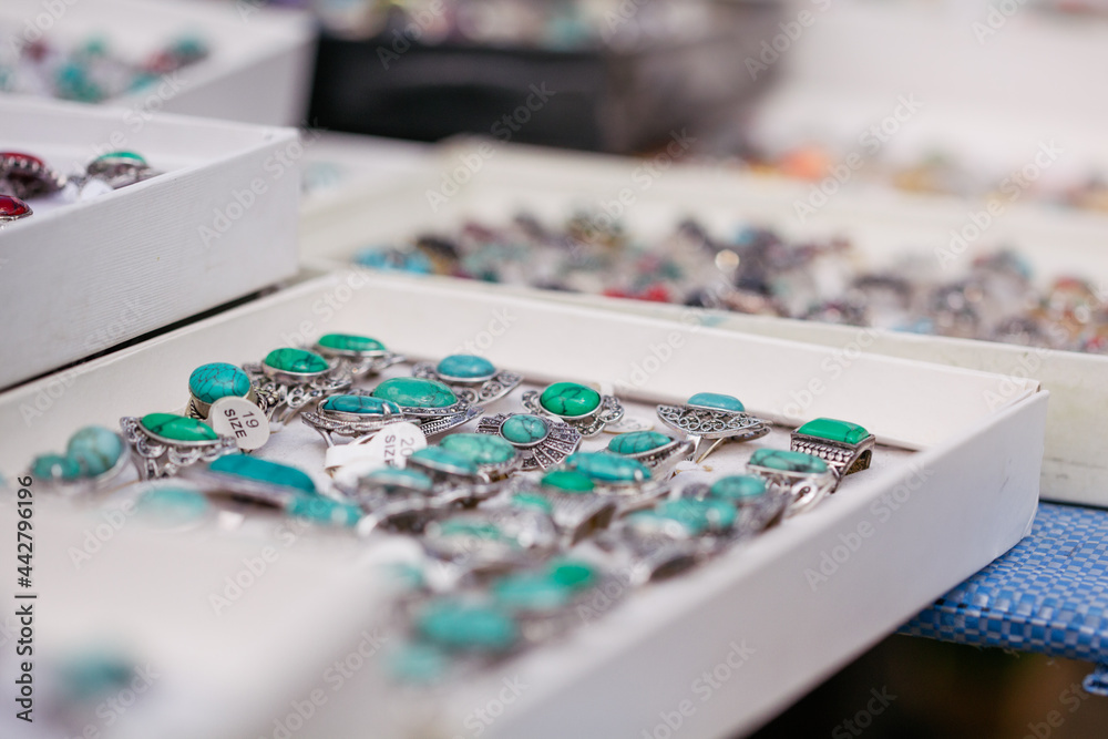 Blue boho rings Blue boho rings