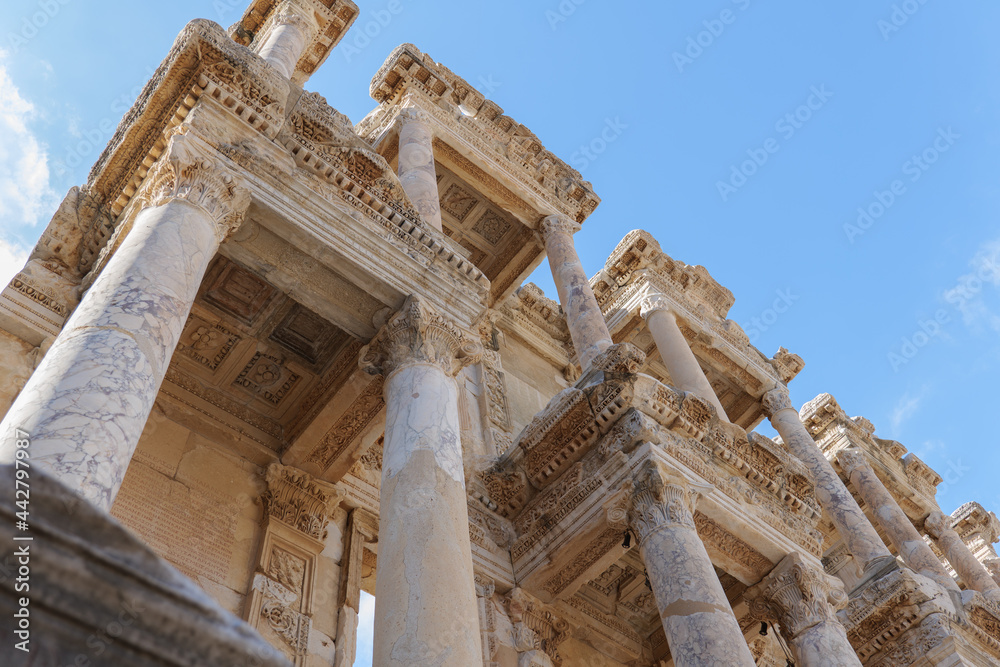 Obraz premium architecture of ancient greece close up