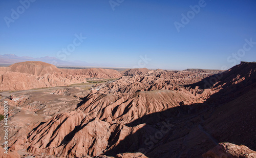 Beautiful landscape at the Valle Marte  San Pedro de Atacama  Chile