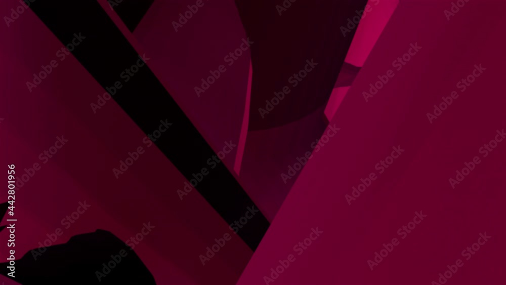 Random fractal elements, close-up, 3d rendering. Computer generated abstract tangled background
