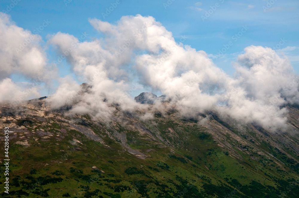 Summer Clouds Over Turnagain Arm, Alaska