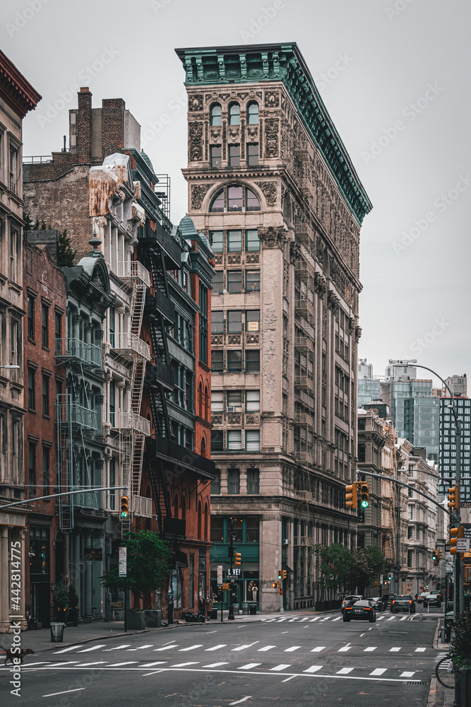 Obraz premium Architecture in Soho, Manhattan, New York City