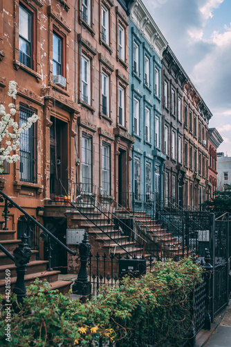 Brownstones in Bushwick, Brooklyn, New York City