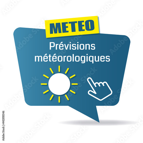 Logo prévisions météorologiques.