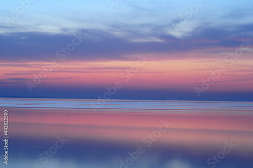 sunset over the sea © Artur
