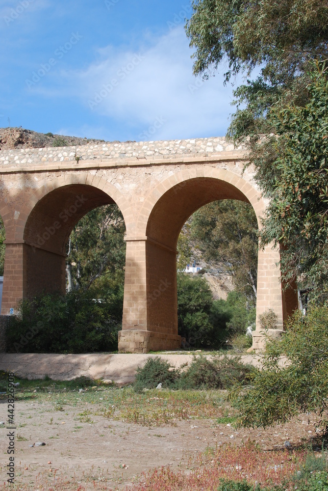 Brücke in La Garrofa  Andalusiem
