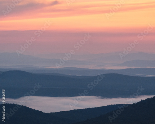 Sunrise from Spruce Mt.