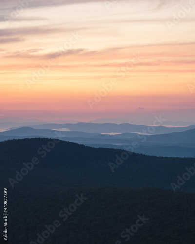 Sunrise from Spruce Mt.