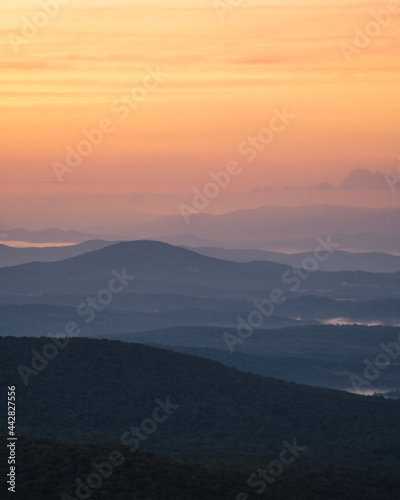 Sunrise from Spruce Mt.