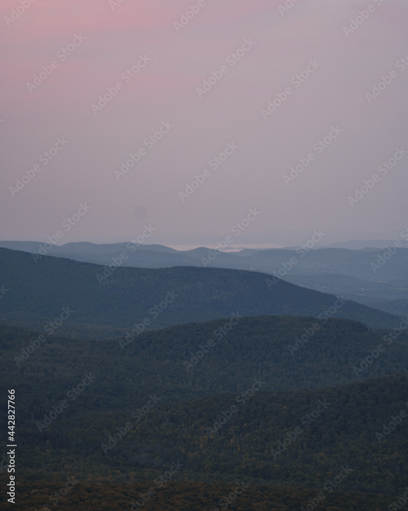 Sunrise from Spruce Mt.
