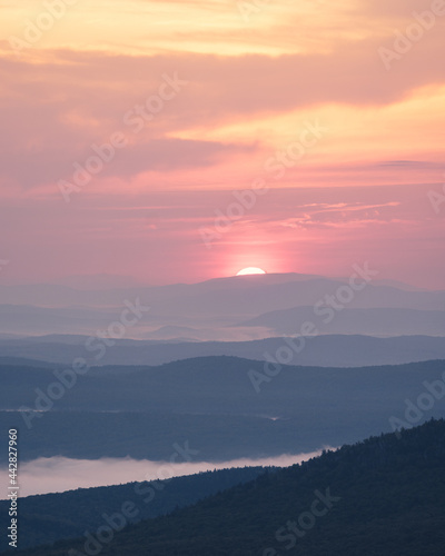 Sunrise from Spruce Mt.