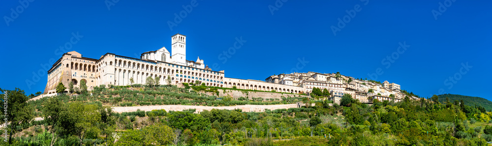 The Sacro Convento, a monastery in Assisi, Italy