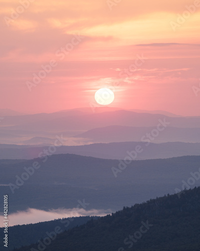 Sunrise from Spruce Mt. © Samuel