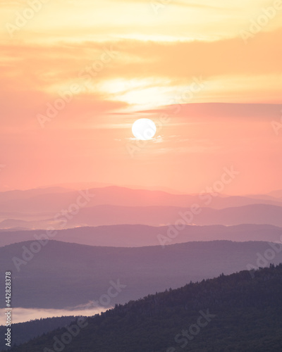 Sunrise from Spruce Mt.