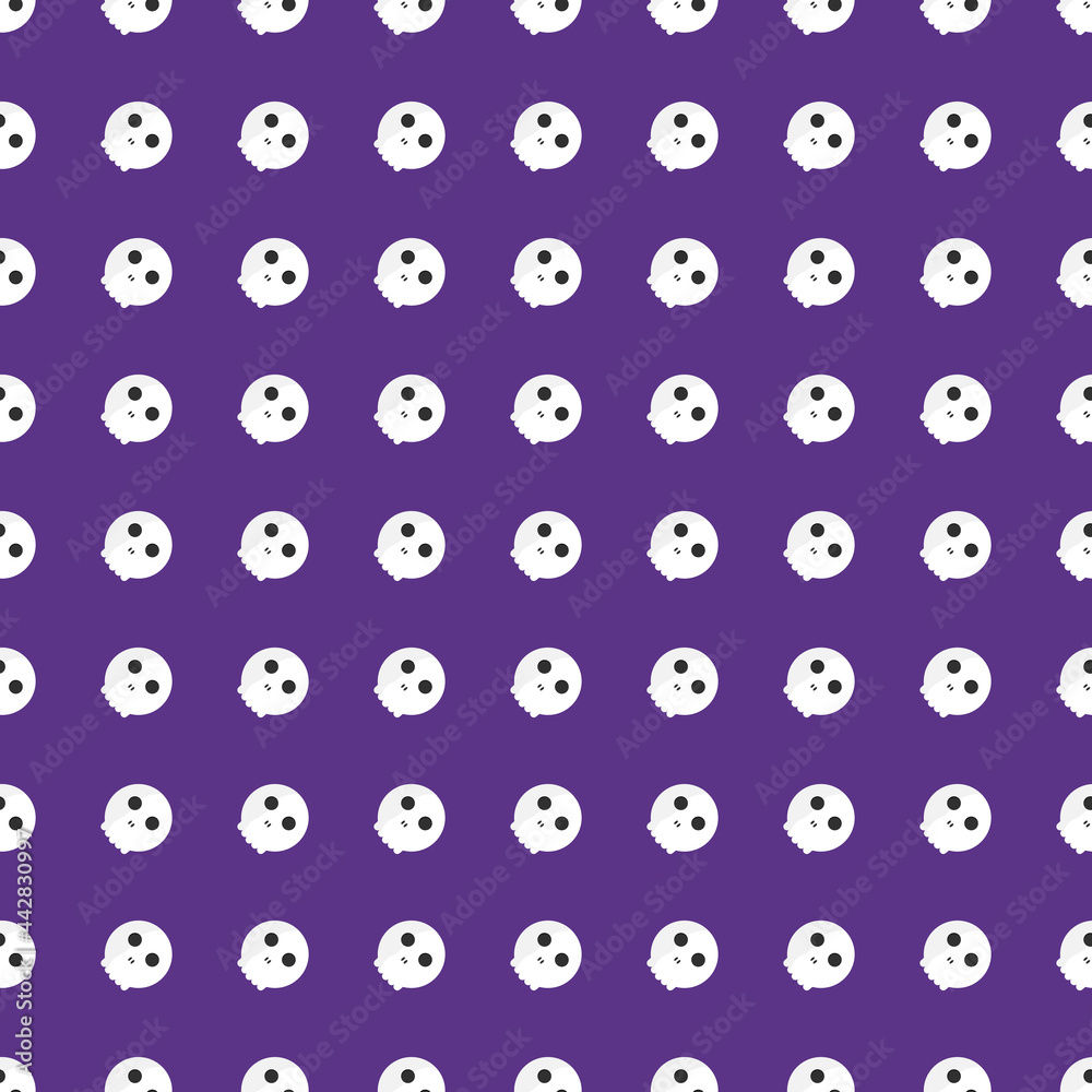 Halloween seamless pattern. Holiday poster design template. Carnival background, loading page, vector illustration Halloween seamless pattern. Holiday poster design template. Carnival background, loading page, vector illustration